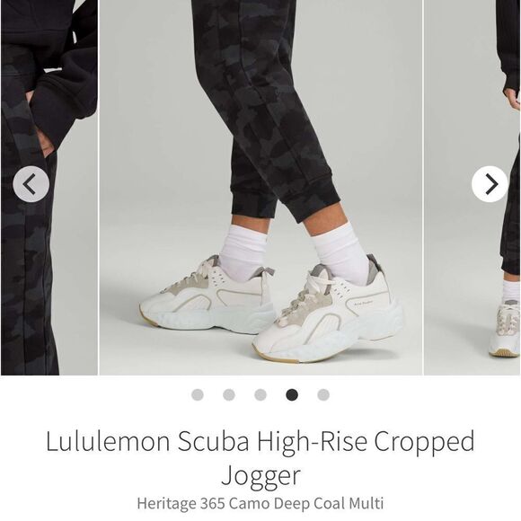 Lululemon Scuba mid rise cropped joggers - Picture 3 of 7